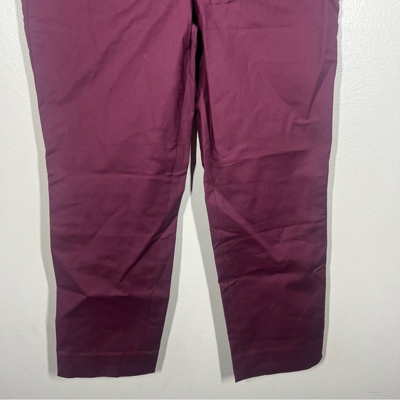 Boden Womens Richmond 7/8 Trouser Pants Deep Wisteria purple Size US 4 Petite - Picture 4 of 9